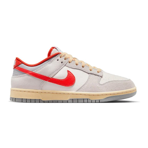 Nike Dunk Low red grey suede