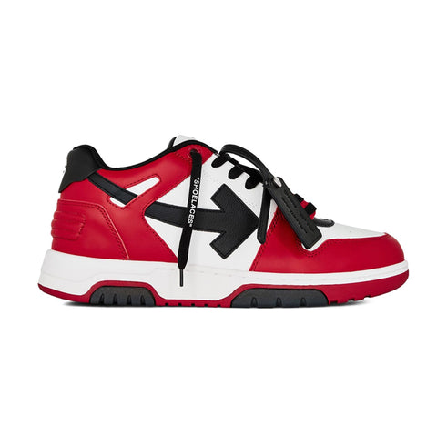 Off White out of office sneaker red black