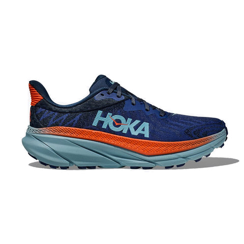 HOKA Trail Runner Navy Orange