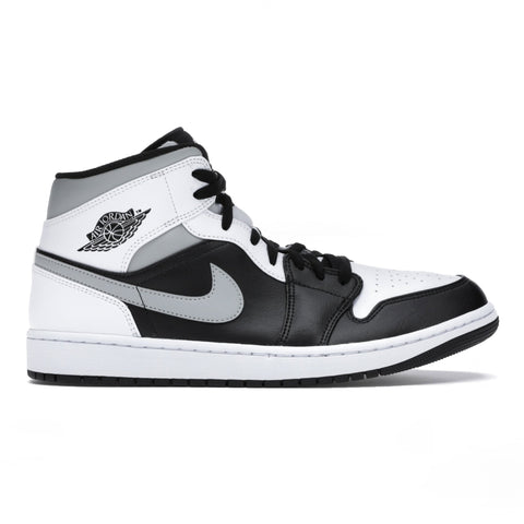 JORDAN 1 MID BLACK WHITE SHADOW