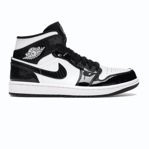 Jordan 1 mid black carbon