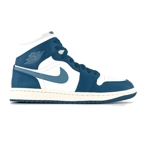 Jordan 1 mid Blue white