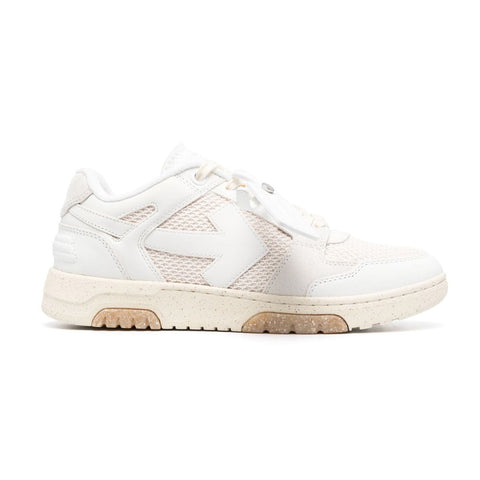 Off White out of office sneaker White mesh