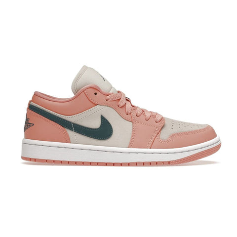 Jordan 1 Low Coral Green