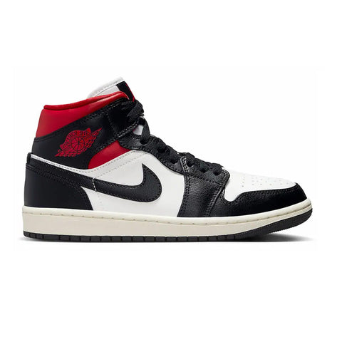 Jordan 1 mid gym red panda