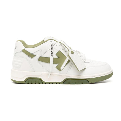 Off white out of office sneaker White green