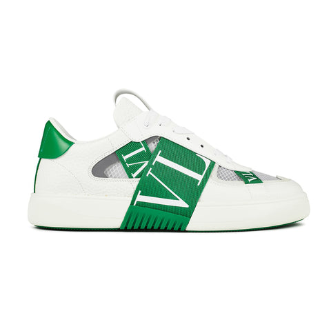 Valentino VL7N Mesh Sneaker White Green